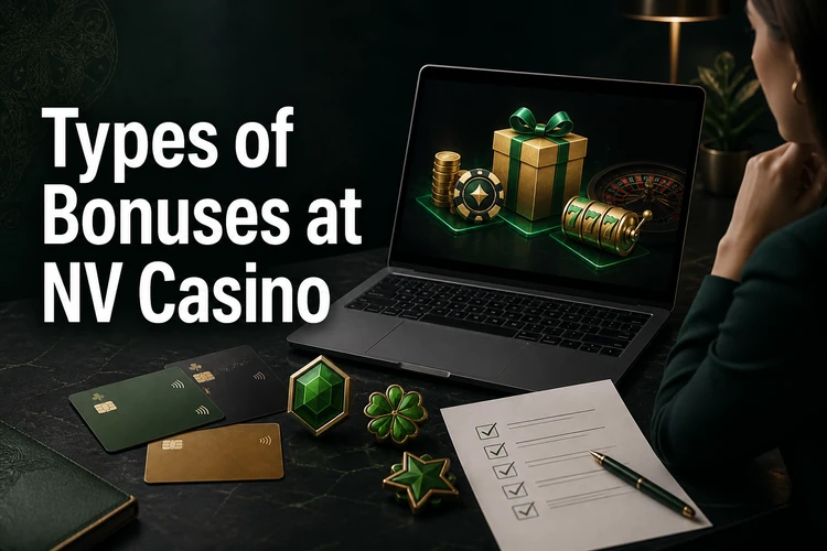 Types of Bonuses at NV Casino